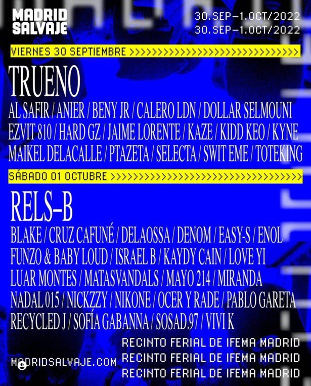 GRINDIN_Radio's tweet photo. 41 artistas. No creo que haya más de 10 managers, ni más de 4 agencias en ese cartel 🙂 https://t.co/6oIDQrXmOO