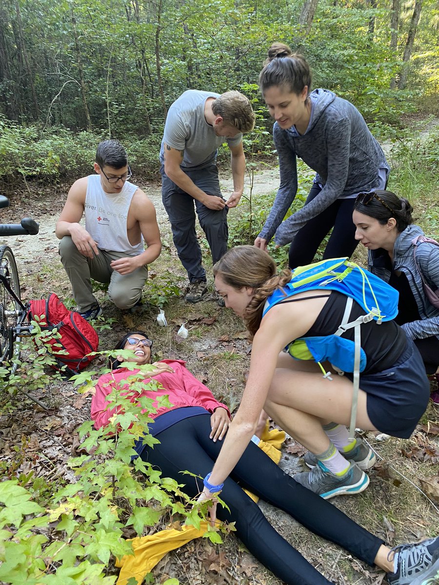 HickamMd's tweet photo. It’s that time of year again! Annual Resident Retreat! Let’s get our #wildernessmed on! @VCUEM #vcuem #vcuemresidency #embound #emresidency https://t.co/fAm380Wd9L