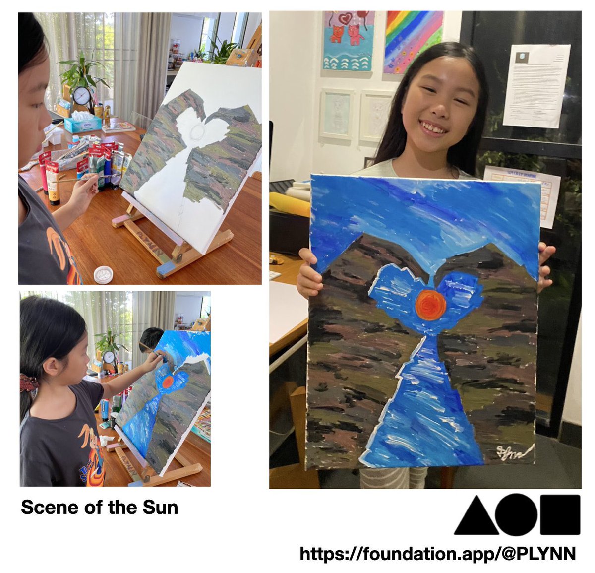 "Scene of the Sun"

This picture is a scene which is an imagination. You can see what you imagine in this artwork!

Reserve 0.15 $ETH

Thank you  ☺️
🔗👇