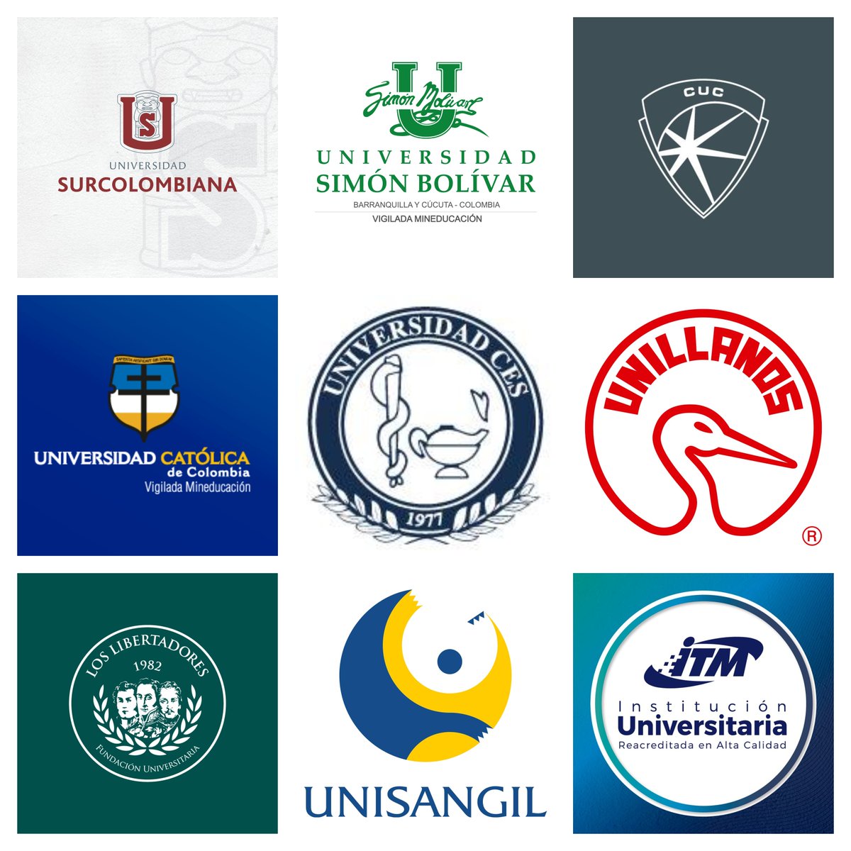 SapiensResearch's tweet photo. Nos complace felicitar a las siguientes universidades por haber clasificado en el Ranking ASC-Sapiens; que es la clasificación de las mejores universidades colombianas según indicadores de apropiación social del conocimiento. ¡Enhorabuena! 🏅

Ranking: https://t.co/F9JTwyYP8a 👈🏻 https://t.co/2u6ZQffaxS