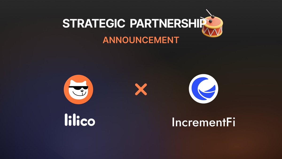lilico_app's tweet photo. We are so excited to announce our strategic partnership with @incrementfi ! 🌝

Together bringing more defi tools on @flow_blockchain, built-in native token swapping, and liquid staking. Stay tuned. 👻

100 Flow Giveaways 👇
https://t.co/oJSME3nYuf https://t.co/ARtzoZJAxr
