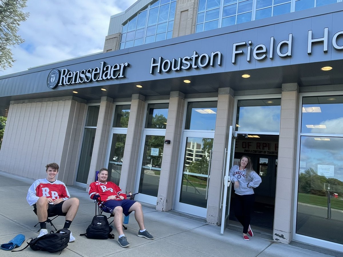 RPI_HFH's tweet image. LXA gets puck #1 for Hockey (Line) Hype. Way to go gentlemen! Starts at the HFH at 2pm to get your place in line, then at the @RPIUnion at 6PM. @RPIAthletics @RPI_Hockey @RPI_RedArmy @RPI_IFC @rpipanhellenic
