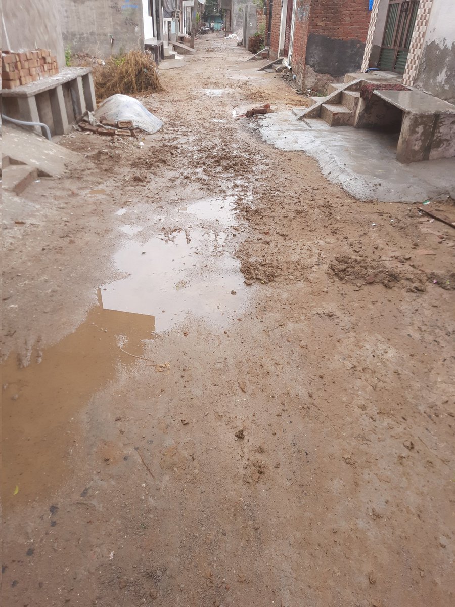 lovely_garg_'s tweet photo. It is very shameful to live in #Haryana. Punhana #Municipality Ward No. 14 do not have proper #roads, #sewerage, #water_supply_connections and #drains. please CM Sir take action.
@PMOIndia @BJP4Haryana
@cmohry @dcmohry
@anilvijminister @mlkhattar @Dchautala https://t.co/4x6mBHAvs2