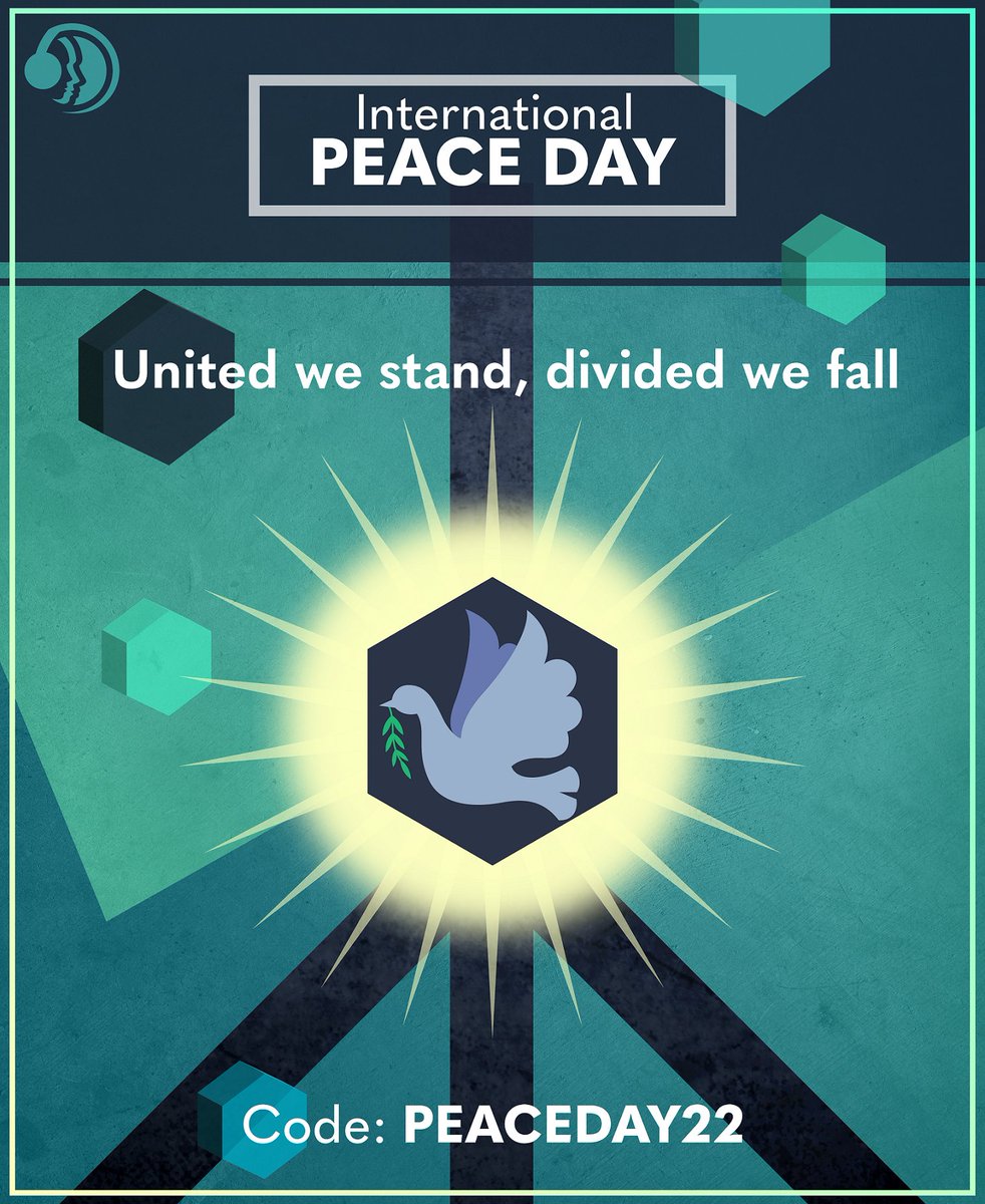 teamspeak's tweet photo. Peace for the world is the dream for all of us. 🕊️

Claim your International Peace Day Badge now, available until: 21st of October.

#PeaceDay | #InternationalPeaceDay | #PeaceDay2022 https://t.co/eGV5WtF2pu