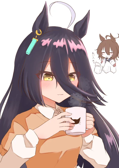 一休み #ウマ娘 #マンハッタンカフェ 
