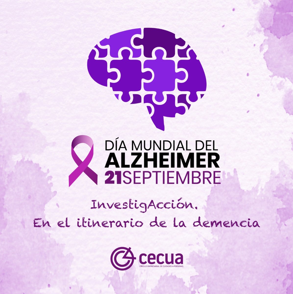 🧑🏻🔬👩🏻🔬InvestigAcción. En el itinerario de la demencia

📢#DiaMundialDelAlzheimer

🧠👴🏻👵🏻Se considera la nueva epidemia del siglo XXI, afecta a 1,2 millones de personas en España

✅Reivindicamos la investigación, dignidad y derechos de las personas afectadas y para sus familias