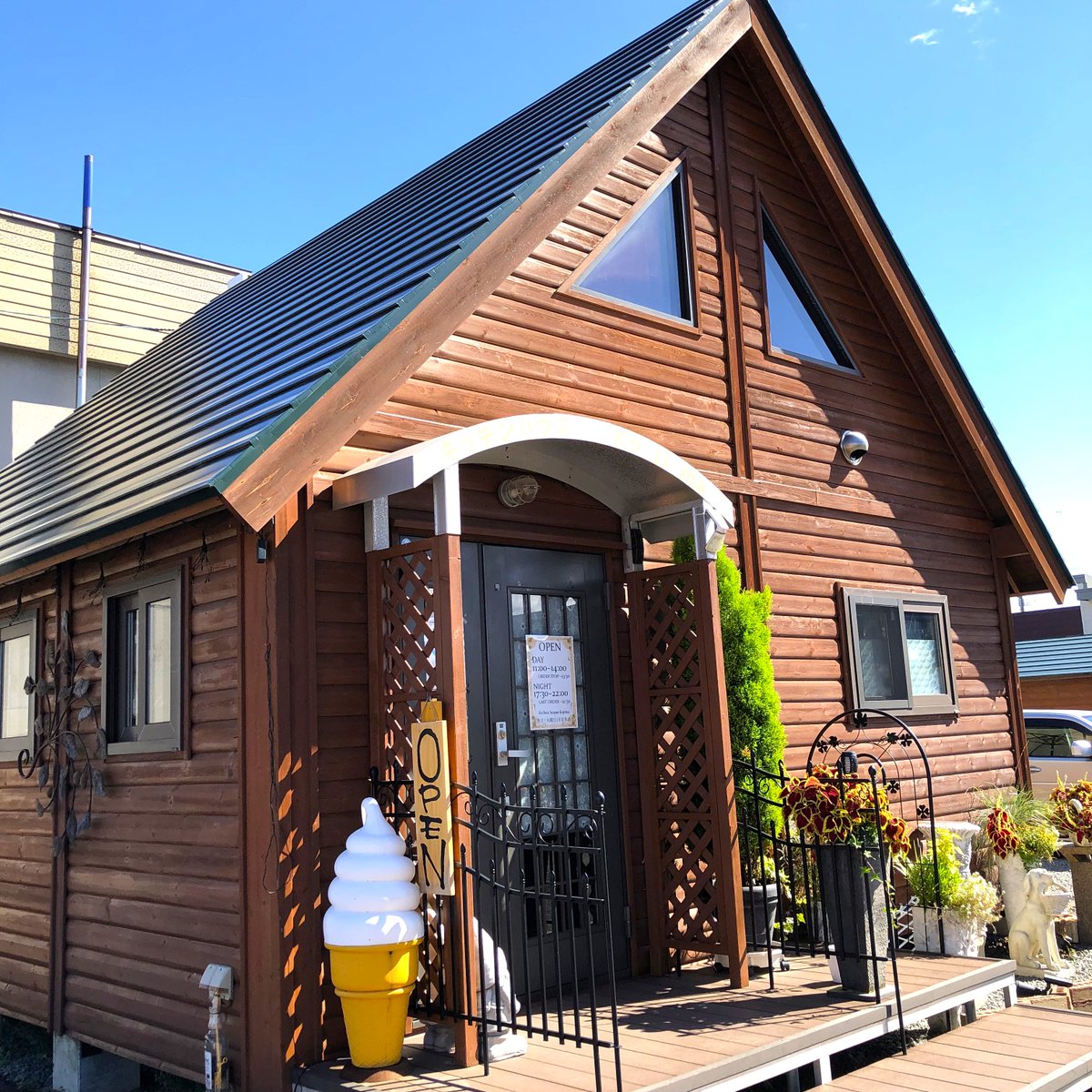 warry2022's tweet photo. 今日のランチは秩父別町『キッチンハウス小島』さんのブロッコリーパスタのカルボナーラ
ごちそうさまでした🙏 https://t.co/g8RMqin9AA