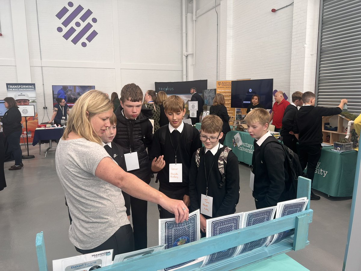 Abertay University tweet media