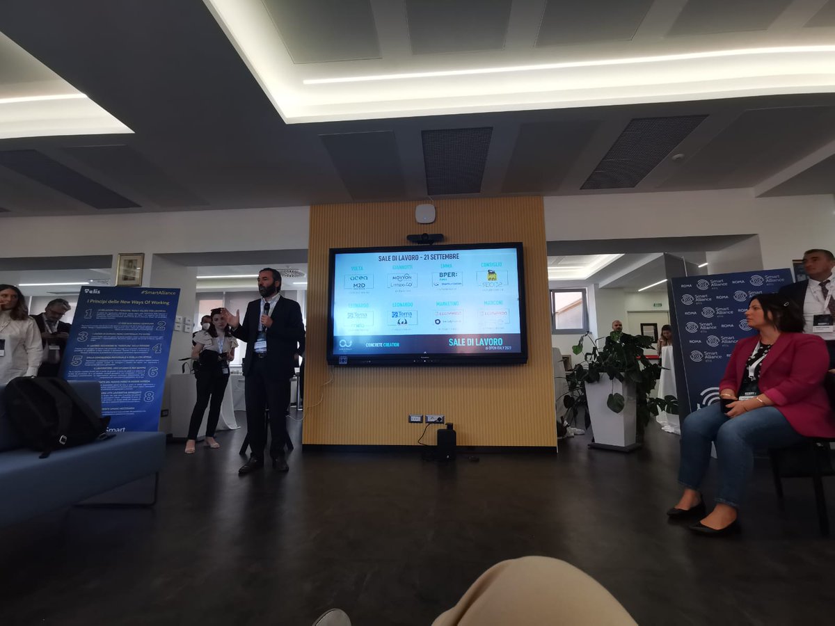 HEROsrl's tweet photo. Greetings from Rome!👋 Where we are for the Kickoff event of Open Italy @centroELIS, accelerator of innovative startups. 
#innovation #Corporate #startups https://t.co/ip0K4v5q6D