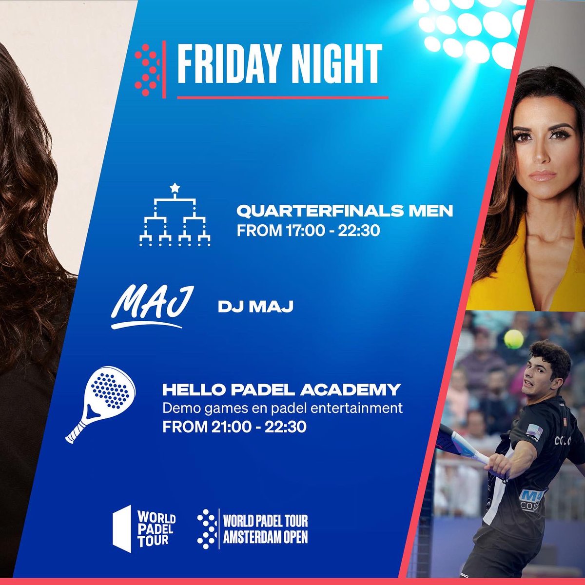 💙🔥| For those who bought tickets for friday night: who’s ready!? ⤵️