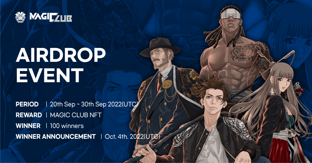 airdropinspect's tweet photo. New airdrop: Magic Club
Total Reward: 100 MAGIC CLUB NFT
Rate: ⭐️⭐️⭐️⭐️
Winners: 100 Random
Distribution: after 24th October

Airdrop Link: https://t.co/38Nij7NJey

#Airdrop #Airdrops #Airdropinspector #MagicClub #NFT #Crypto #Bitcoin https://t.co/nmJmOqgPAH