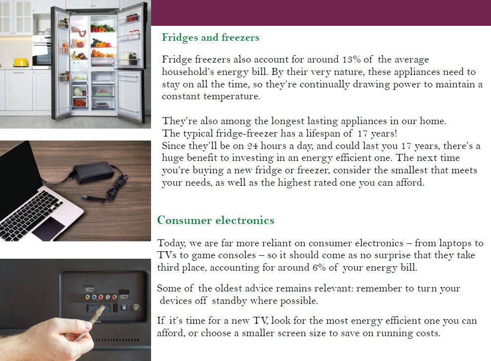 Small changes can make a big difference. Here are some tips for saving this Autumn and Winter 🍂❄️☔️ (2/2)