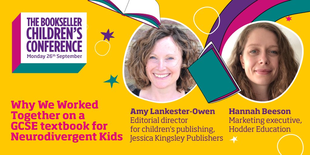 _hannahbeeson's tweet photo. Excited to be speaking at @thebookseller Children’s Conference next week with @Amy_jkp on why @JKPBooks and @HodderSchools worked together on a GCSE Maths book for Neurodivergent Kids https://t.co/P13AoQSEvS https://t.co/12Vr5i9j9C