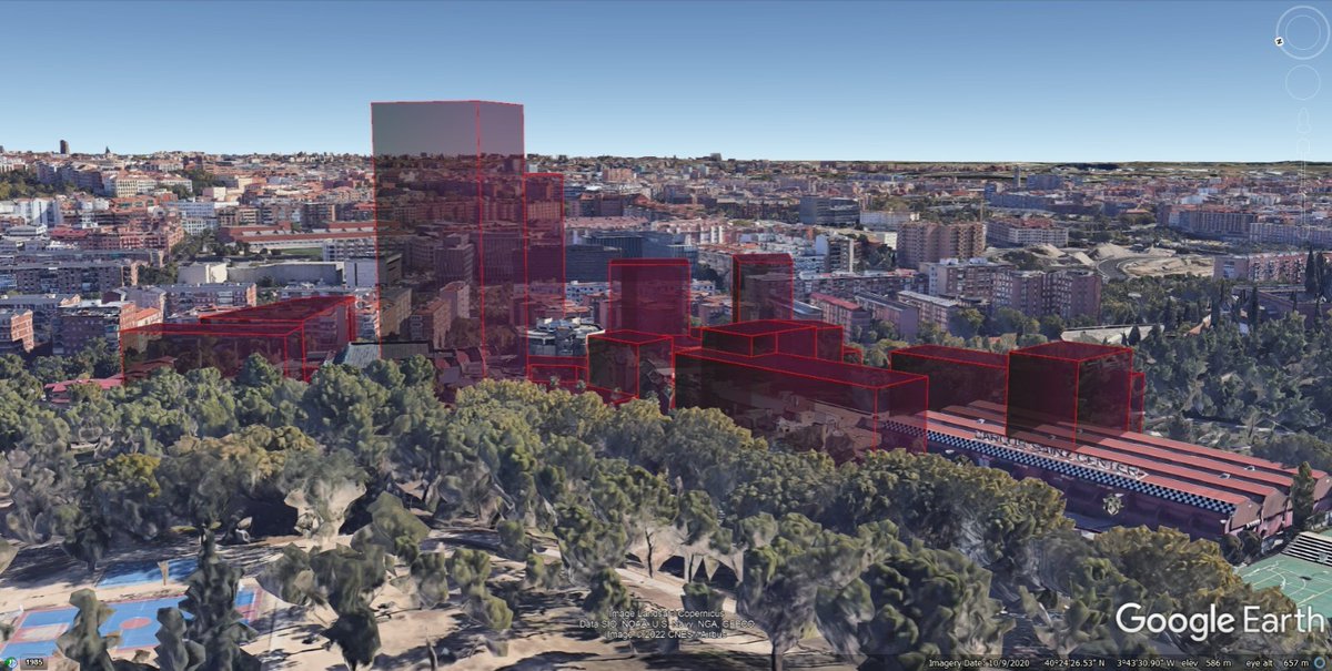 PelotazoErmita's tweet photo. En los planos del ayuntamiento, las torres del #PelotazoErmita parecen suaves colinas pintorescas. La realidad se parece más a esto: https://t.co/bAPiEoI2RY