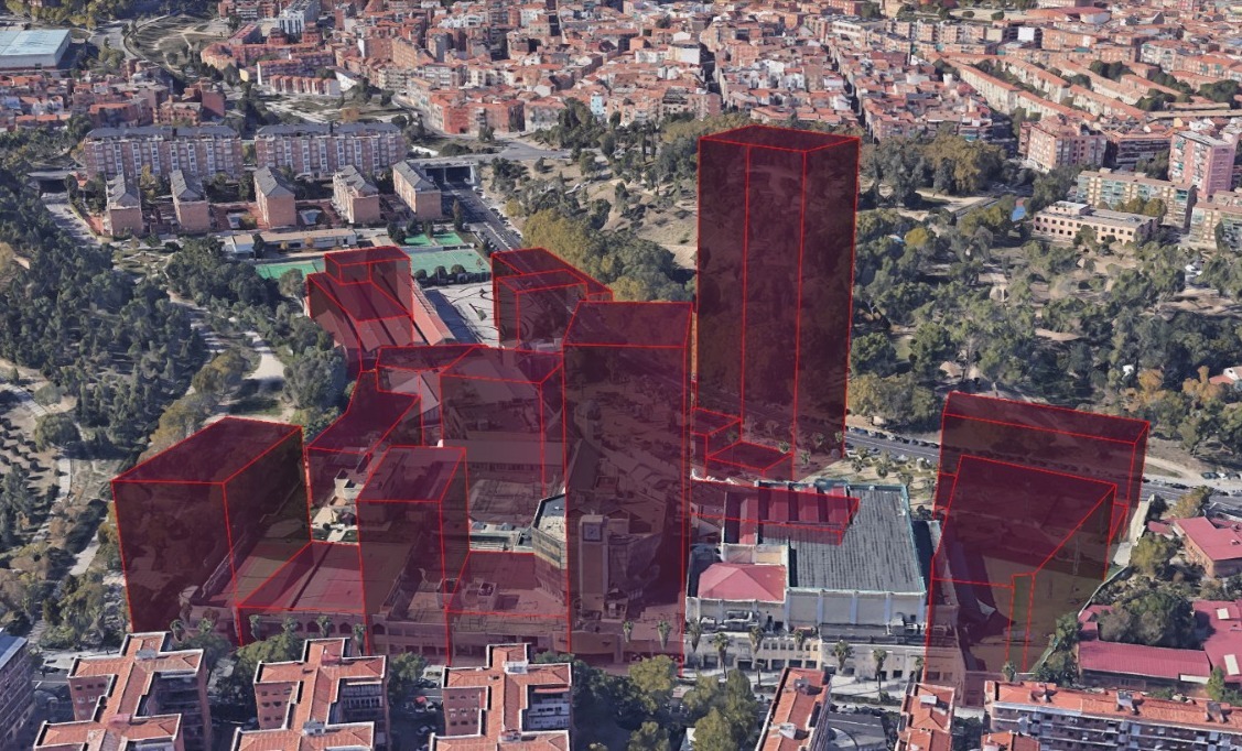 PelotazoErmita's tweet photo. En los planos del ayuntamiento, las torres del #PelotazoErmita parecen suaves colinas pintorescas. La realidad se parece más a esto: https://t.co/bAPiEoI2RY