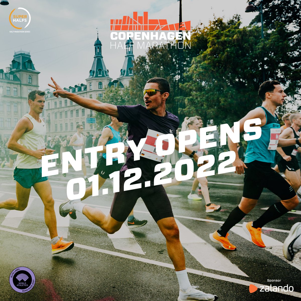 REGISTRATION OPENS 1st OF DECEMBER! ⚡ Next year's date is 17th of September, 2023! #cphhalf #superhalfs
