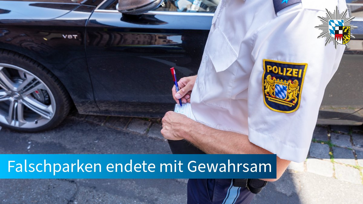 PolizeiMFR's tweet photo. In der Nacht zum Dienstag leistete ein 56-Jähriger in der Innenstadt #Nürnberg #Widerstand, nachdem er zuvor eine #Verwarnung für sein falsch geparktes #Fahrzeug erhalten hatte. Kollegen der PI Nürnberg-Mitte nahmen den Mann in #Gewahrsam.

Pressemeldung:
https://t.co/Skp6fel2tY https://t.co/52O5rT1qgQ