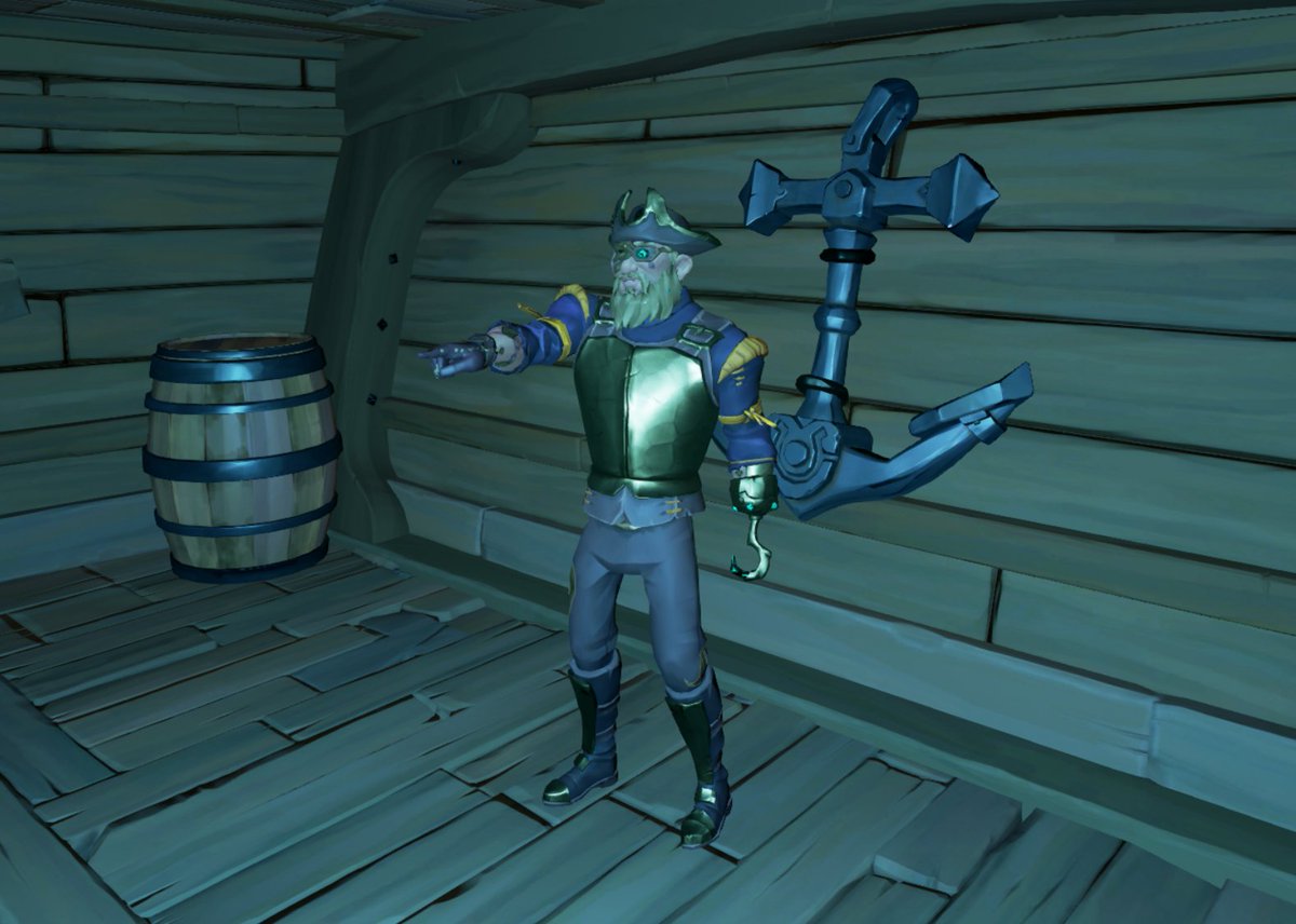 CiccoCapone's tweet photo. Theme: Gold
#StyleOfThieves  @SeaOfThieves https://t.co/0lOm8woh97