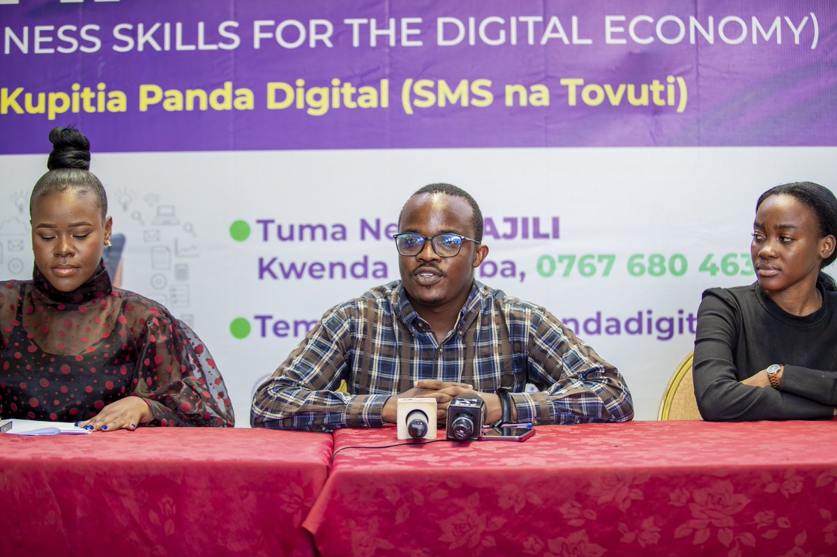 Lydiacharles_'s tweet photo. Kuishi ni kujifunza na kuwa bora zaidi πͺπΎ
Leo tumezindua jukwaa la kiswahili la @pandadigitaltz kwa mfumo wa SMS kwa ajili yakuwapatia wasichana ujuzi na fursa za kuanza na kuendesha biashara
#Jiongezekidigitali https://t.co/JQFiXw0KYL