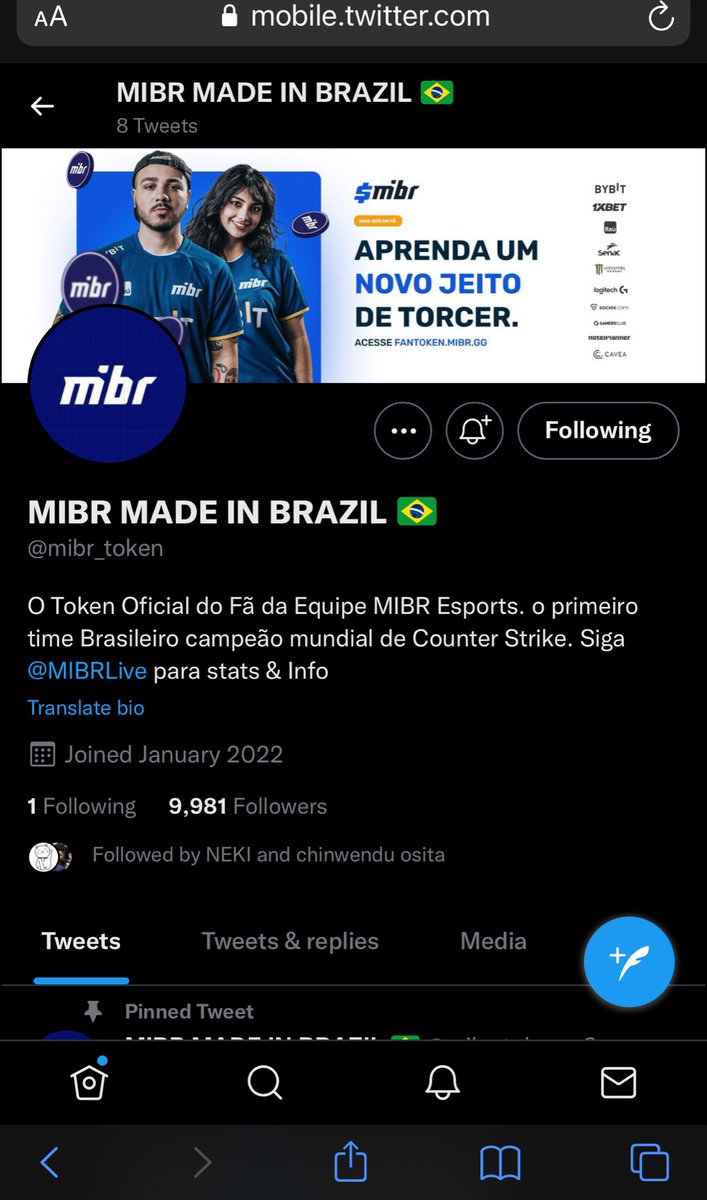 Woolman59992144's tweet photo. @mibr_token @Bybit_Official https://t.co/eS50AeweJw