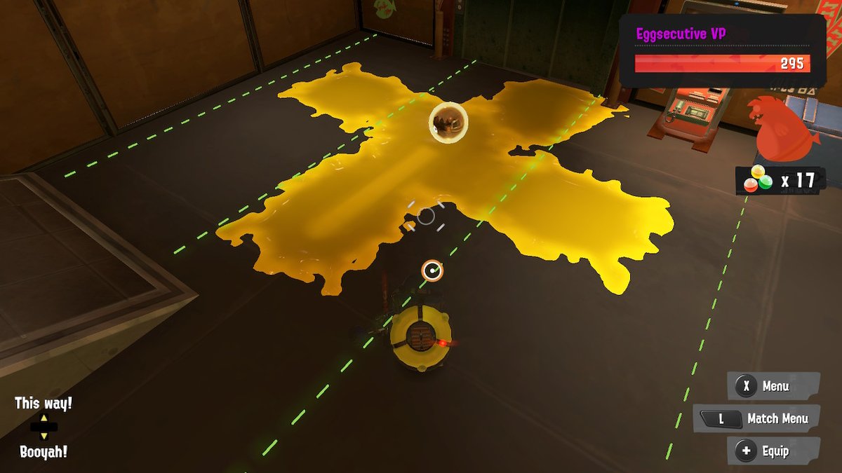 6E6672's tweet photo. x marks the spot #Splatoon3 #NintendoSwitch https://t.co/q5JoPaw5bU