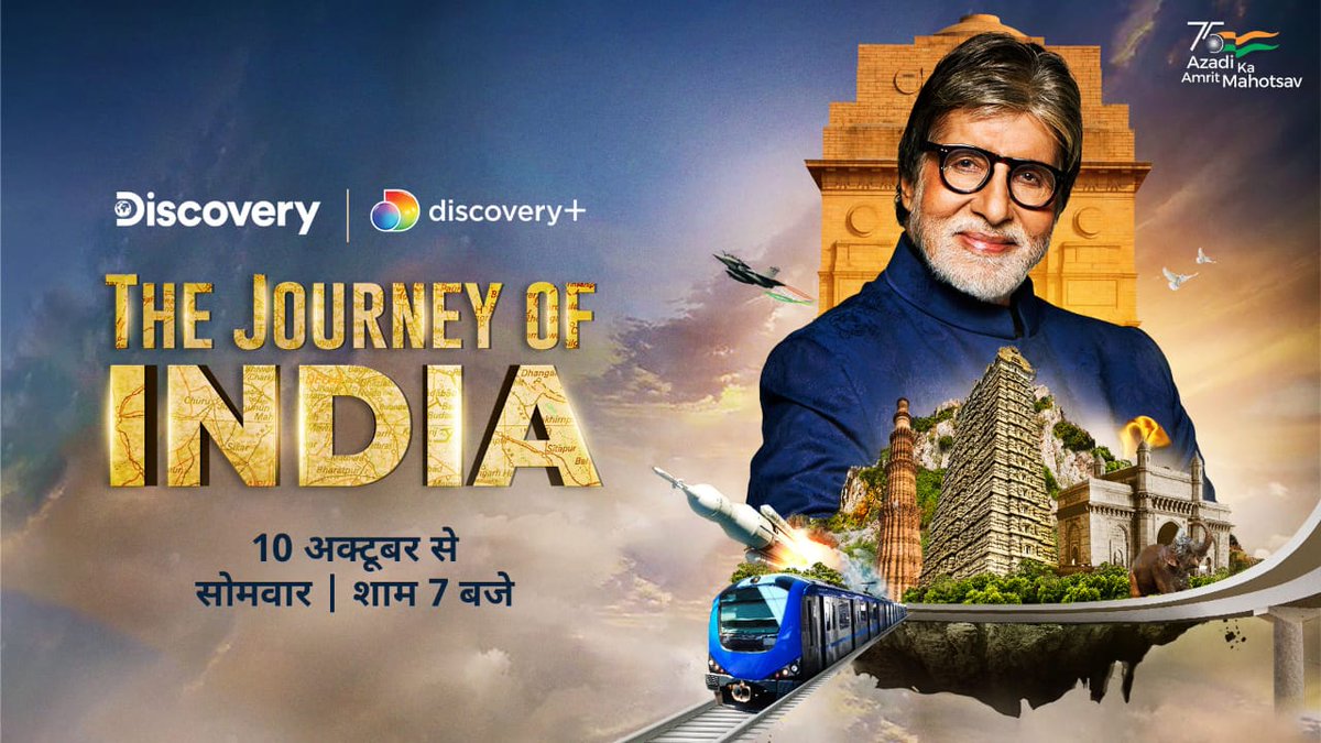I'm so excited for this a series that shows a legacy of India is phenomenal ♥️
#TheJourneyOfIndia