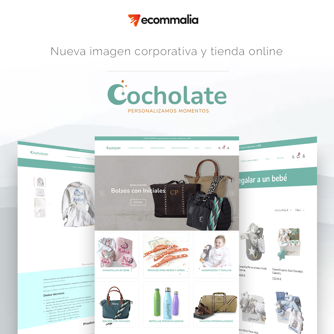 ecommalia's tweet photo. ¡Os invitamos a conocer nuestro último proyecto!

Tienda online especialista en regalos personalizados desde hace más de 10 años 🔝🎁

Rediseño del logotipo y nueva imagen para la tienda online, más moderna y actual 🤩

¡Descúbrela! ➡️ https://t.co/eso4fOkfS4

#ecommerce https://t.co/KimmIbwrN0