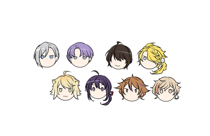 とくびレポ書いてるのだが、ミニキャラ描くのが苦手すぎる 