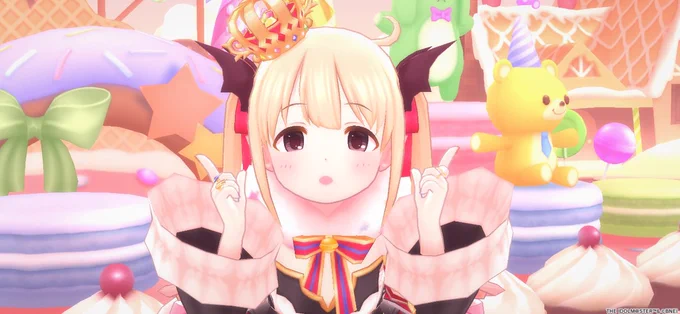 しごおわ|'-`)チラッ頭痛い #デレステスクショしごおわの1枚 