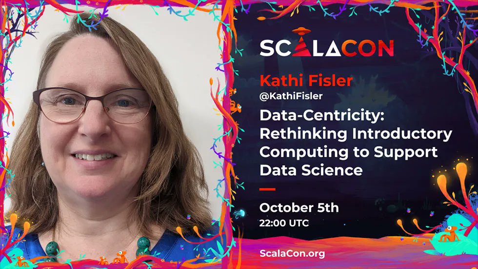 ScalaCon (@scalacon) on Twitter photo Join <a href="/KathiFisler/">Kathi Fisler</a> at ScalaCon for a terrific talk discussing both the design and implementation of a reimagined introductory computing course better suited to support data science. Don't miss this one!
More details and registration info is at buff.ly/3lJyYxb
#ScalaCon Join <a href="/KathiFisler/">Kathi Fisler</a> at ScalaCon for a terrific talk discussing both the design and implementation of a reimagined introductory computing course better suited to support data science. Don't miss this one!
More details and registration info is at buff.ly/3lJyYxb
#ScalaCon