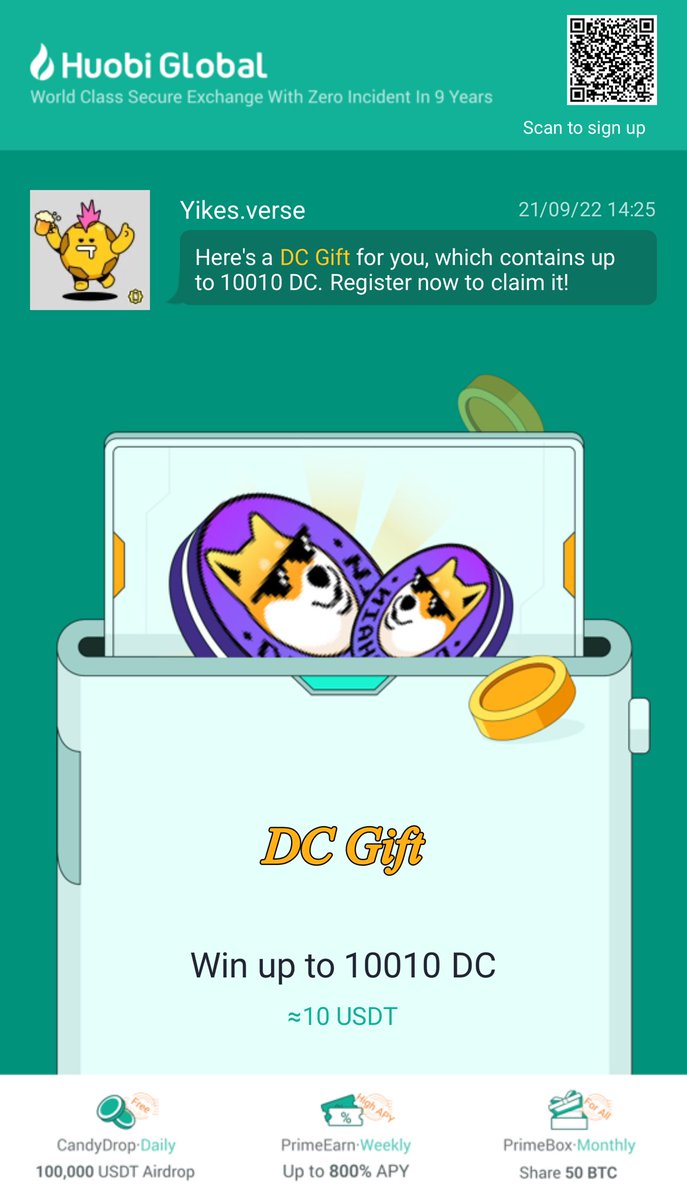Don’t miss your chance to get some crypto from <a href="/HuobiGlobal/">火币HTX</a> ! 🔥🔥🔥

Register now to claim it! 🔥🖤🐼
huobi.com/en-us/v/regist…

Plus many bonuses in the app ! 🔥

#airdrop #freecrypto #yikesqq #cryptocurrency #crypto #token #cryptobox #Huobi #investing #CryptoNews