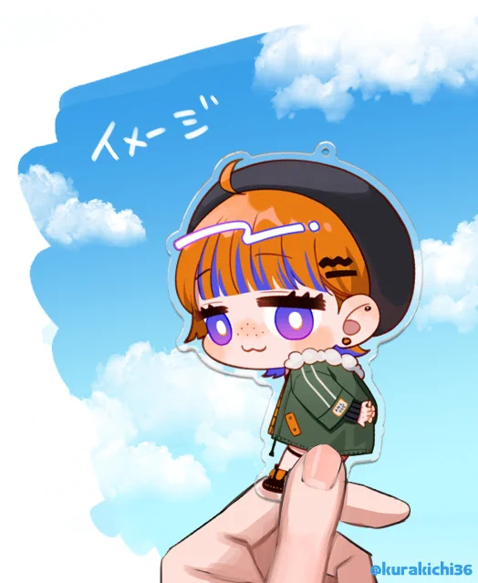 【ゆるお知らせ】サムVの姿のアクリルキーホルダー作りました!ふりむきアクキーは2枚目みたいな感じでぜひ一緒におでかけしてください～!!※pixivFACTORY様にて制作・発送ですので特に期限等はございません!▸  