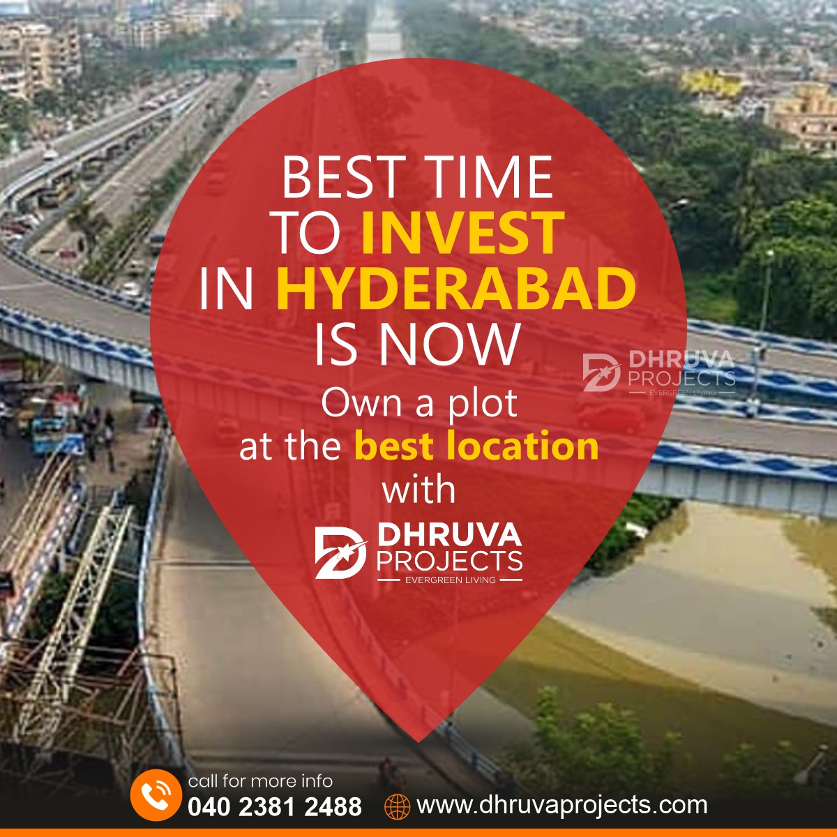 dhruvaprojects's tweet photo. The friendly business environment and industrial policies along with affordable property prices have made Hyderabad one of the most investor-friendly cities in our country.

#DhruvaProjects #DhatriCounty #RightTimeToBuy #Plots #OpenPlots #Hyderabad https://t.co/HRnAqvWm2V