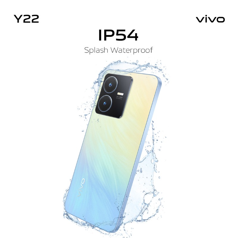 vivo_indonesia's tweet photo. vivo selalu punya yang spesial buat kamu!
Dengan IP54 #vivoY22Series yang udah kebukti banget jadi yang paling tangguh di kelasnya karena tahan dari percikan air dan masuknya debu. #AllFunInOne