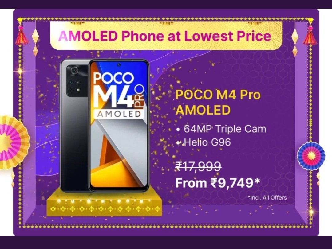loke_dutt's tweet photo. @IndiaPOCO @Himanshu_POCO POCO M4 PRO
#POCODiwaliMadness
@lokedutt @deepaktutor @news_veena https://t.co/qWFZFBwrQS