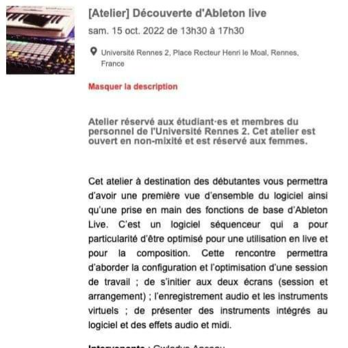 UNIRennes's tweet photo. ⚠️ Ateliers en "non mixité, réservés aux femmes" :c'est à dire interdits aux hommes sont proposés par l'administration de Rennes 2.
Nous dénonçons cette discrimination incompréhensible et purement idéologique de la part d'une université. https://t.co/WicXotkBnv