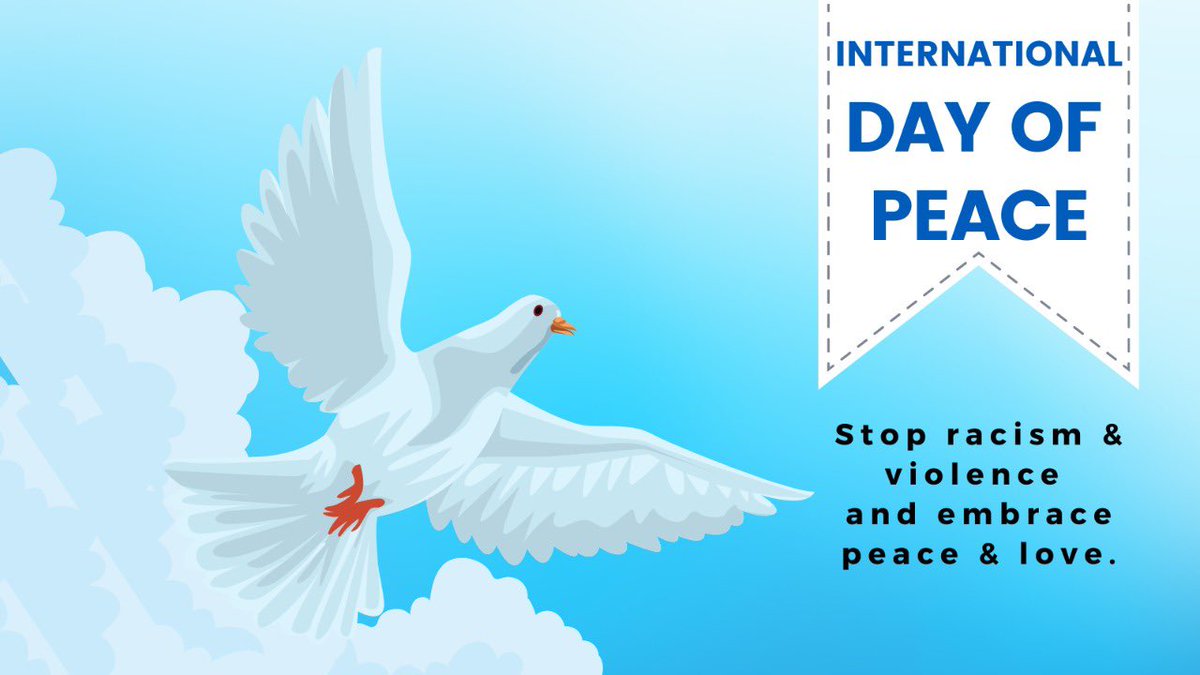 DSSNewsUpdates's tweet photo. Let us rise above the barricades of violence, hatred and envy with love and peace! It's high time to #EndRacism, create an equal environment and spread brotherhood. #InternationalDayOfPeace https://t.co/QFiHt8xc5J
