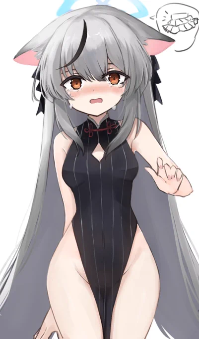 実質チャイナ服を着る春原ココナちゃん#ブルアカ #BlueArchive 