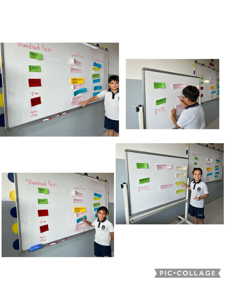 To reinforce the three forms of presenting numbers, 4B learners had the opportunity to find the match of the numbers they had and put them under the right column. <a href="/Hhhsinfo/">Houssam Hariri HS</a> <a href="/HananKozbar/">hanan kozbar</a>