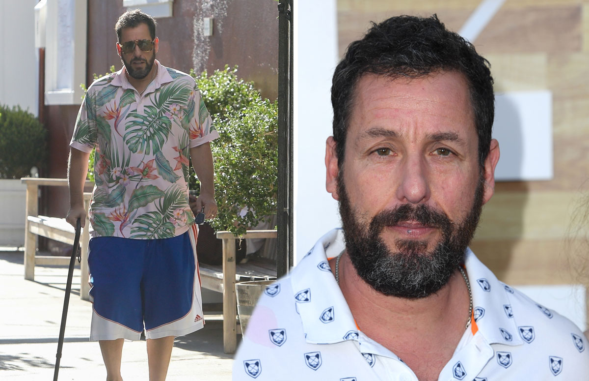 Express Celebrity 💫 on Twitter "Adam Sandler steps out with help of