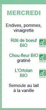 cde15_75015's tweet photo. Croquant et fondant le menu aujourd'hui ! Ici à Cherbourg avec la cheffe de cuisine Karima (tous nos repas sont préparés le matin pour le midi dans les 22 cuisines situées dans les écoles). Bravo à nos équipes 💪👍#paris15 #cde15 #restaurationscolaire #cantine15 https://t.co/WMAvt4AkOK