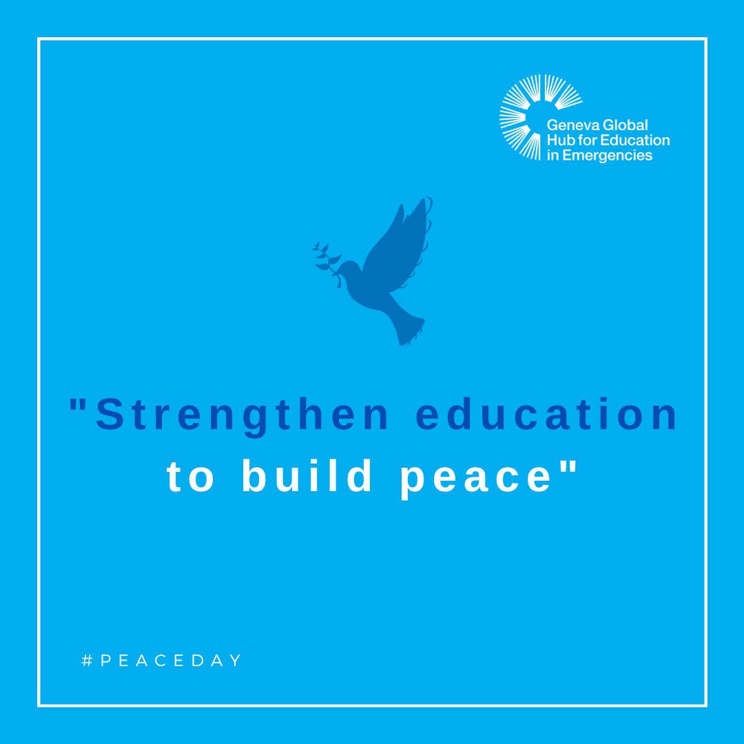 Geneva Global Hub for Education in Emergencies tweet media