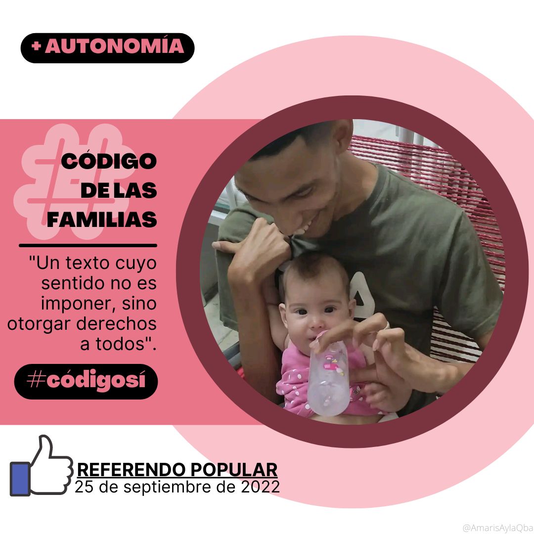 AyardeMileidis's tweet photo. Las familias jovellanenses vamos por el si en el codigos de las familias.
#YoVotoSi
#CodigoDeLaFamilias 
#Matanzas
#JovellanosEnVictoria https://t.co/vs0P02nMbo