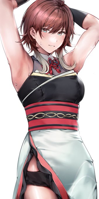 ダンス後の緋田美琴 