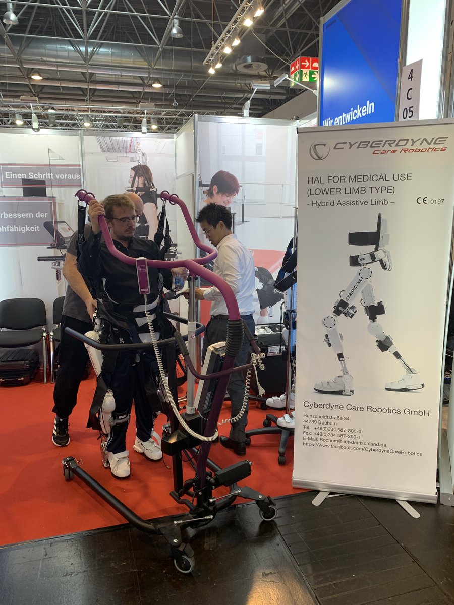 Thank you to all visitors who were with us at the <a href="/REHACARE/">REHACARE</a> last weekend. Many touching stories and great experiences like here with wearable technology tester and influencer Jonas Grau Thomsen! Check out his page 👇
linkedin.com/posts/jonas-gr…