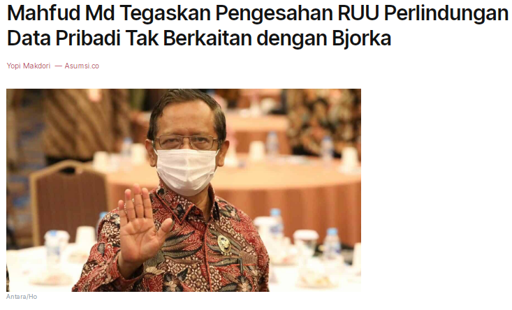 GreatOfKratos's tweet photo. Dorongan pembahasan RUU Perlindungan Data Pribadi Tdk Berkaitan Dengan Bjorka, Tapi Ajaibnya Selalu Muncul Disaat &amp; Moment Yang "Tepat" dan Seirama ya prof @mohmahfudmd ?

https://t.co/ZHngfCNPVv https://t.co/G2jDL393Ne