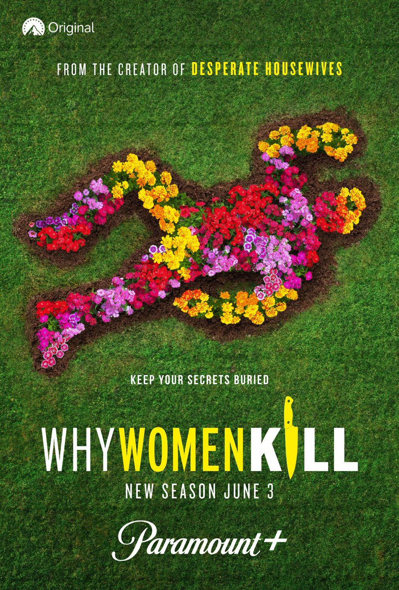 mscism0303's tweet photo. ドラマ「Why woman kill」
デス妻スタッフが再集結。一つの邸宅を舞台に、'60 '80 '10年代の夫婦の愛憎を描く。
面白かった!。「デス妻」に激似の話もあったけど…。
シーズン1の最終話の、別の時代が同時に描かれる脚本と演出は最高。その後日談からのエンディングも。
#Whywomankill
#huluプレミア https://t.co/pFZgNxUN1P