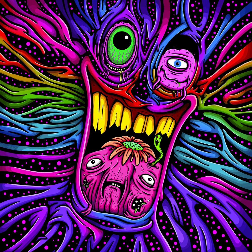 _CorvusCorax's tweet photo. Where are my Psychoz at🍄💥

Ready to #freemint the next #Grim, this time with Blob Pink creaturez in the spotlight. Will show him when #GrimsReturn safely came home 🤗👀💜

#GrimsReturn #Creaturez @PsychonautzNFT #NFTCommunity #psychedelicart #nftcolectors https://t.co/Sot8mPF5iS