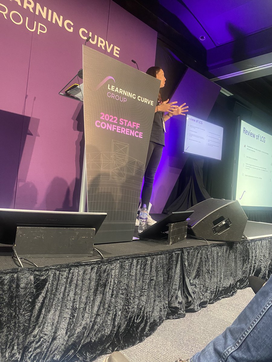 teamhill888's tweet photo. With our fabulous CTO Hannah!!! talking all things #DigitalTransformation #lcgconf22 https://t.co/h9mdqqiVox