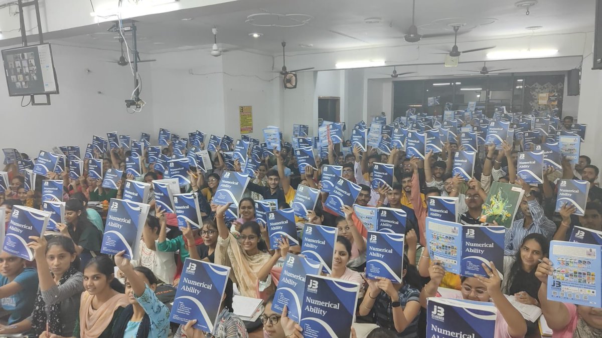TheJBClasses's tweet photo. We prepare you to crack your exam in the very first attempt. #JBClasses💥
You can be the next 👍
Join Us :- 8385870101
#TheJourneyOfIndia #LetsMakeSENS
#YourWorldNothingElse #RIDEthewave https://t.co/yhDAxNWBkp